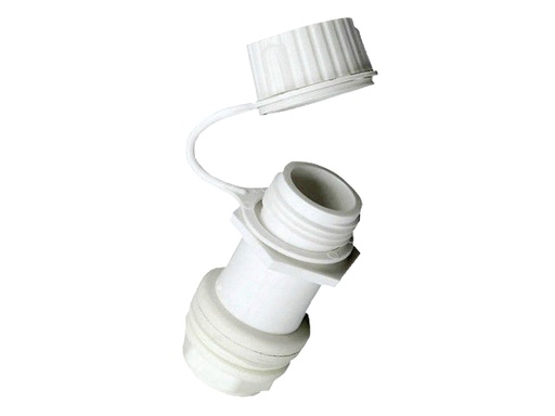 [IGL/24011] Drain Plug, Threaded White