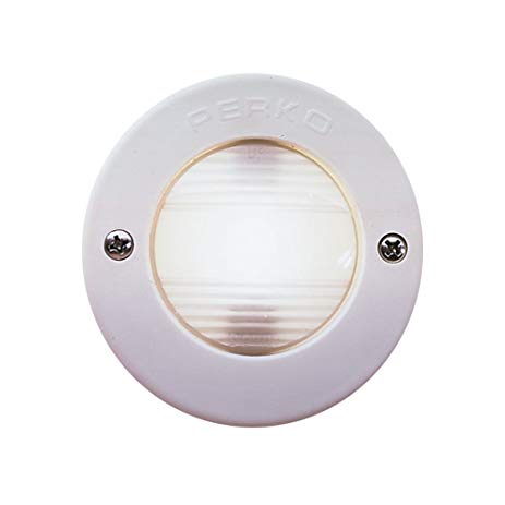 [PRK/0946DP1WHT] Navigation Light, Stern Vert Mount Flush oØ:3" White 12V