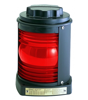 [PRK/1127RA0BK] Navigation Light, Port-Red Black Plastic