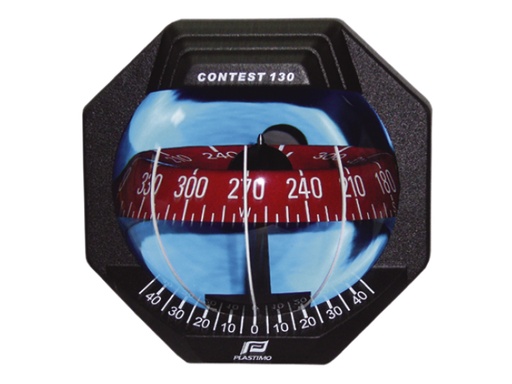 [PLA/17291] Compass, Contest130 Black ConiCardØ127mm Red