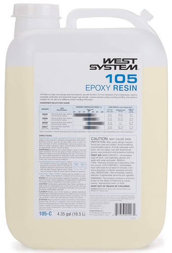 [WES/105-C] Epoxy Resin, 105-C 4.35Gal