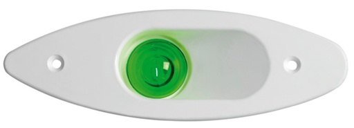 [OSC/1112912] Navigation Light, Built-in ABS White Frame Green Lens