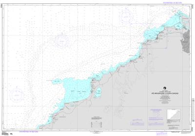 [DMA/24501] Chart, Colombia - Rio Magdalena to Punta Canoas