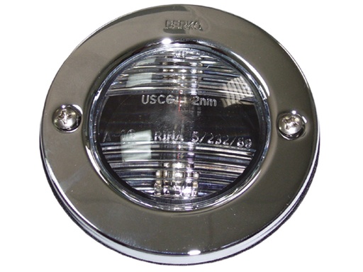 [PRK/0945DP0CHR] Navigation Light, Stern Vertical Mount 2.37" x 7/8 12V