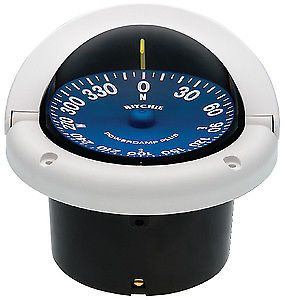 [RTC/SS1002W] Compass, Supersport Flat-CardØ3.75" Flush Mount White