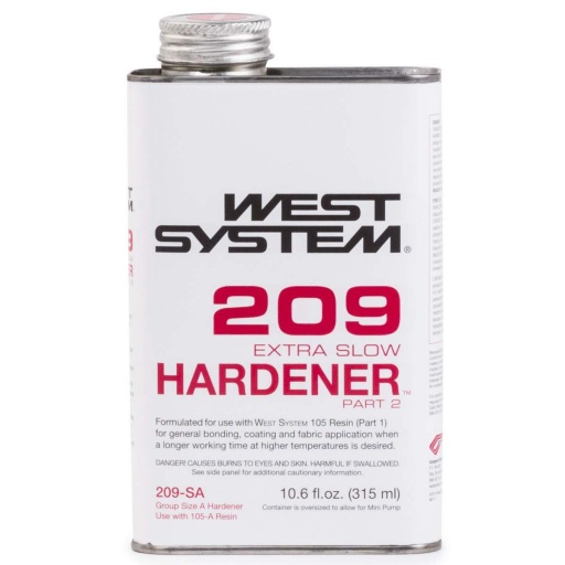 [WES/209-SA] Epoxy Hardener, Extra Slow 209 0.66pt