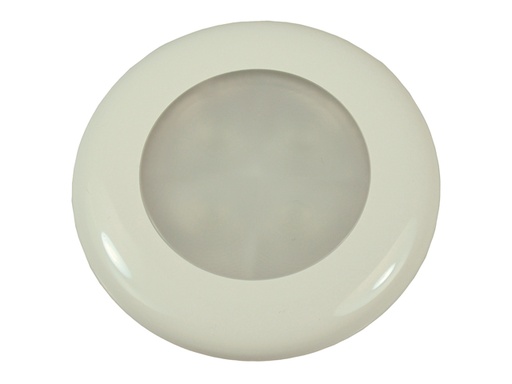 [HEL/980500741] Courtesy Light, LED Round Cool White White Frame 12V