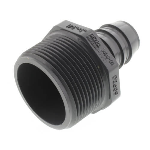 [FP/H1P1-1/2] Hose Pillar PVC 1" Hose x 1-1/2Mal Thread