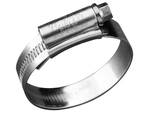 [HCLAMP/012] HoseClamp, Stainless Steel 12mm2.8