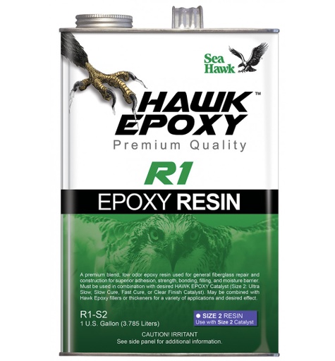 [SEH/R1-S2] Epoxy Resin, R1 Size 2 Hawk Epoxy Gal