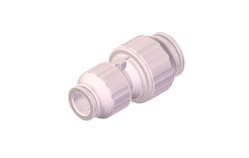 [WHA/WS2215B] Reducer, Straight Stem 22to15mm Quick Connector