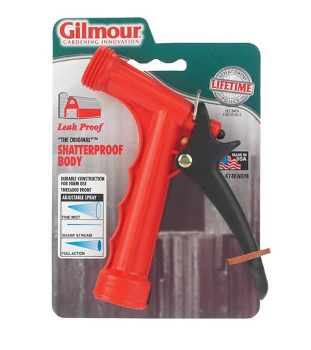 [GIL/474] Spray Nozzle, Nylon Frame