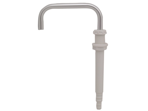 [WHA/FT1152] Faucet, Telescopic Swivel White