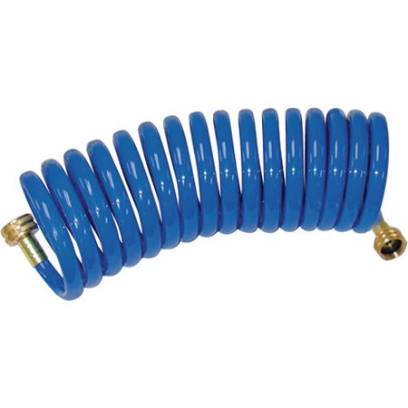 [THM/WDHBR-25B-B-DP] Hose, Washdown Coiled 25' with Straight Nozzle