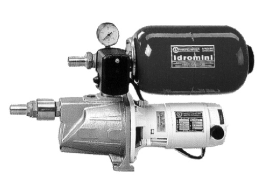 [GRA/01E104BNT] Water Pressure System, Idromini Ecojet2 B Pump 24V 20L Tank Ports: 1” BSP