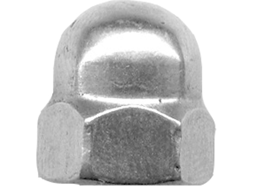 [FAA/SNUTC8] Cap Nut, Stainless Steel #8-32 UNC