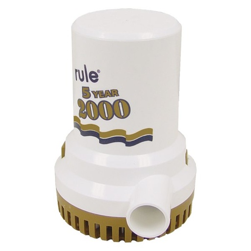 [RUL/09] Bilge Pump, Submersible 2000GpH 12V