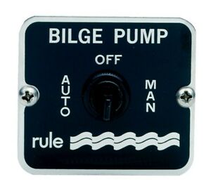 [RUL/45] Switch Panel, for Bilge Pump 3-Way