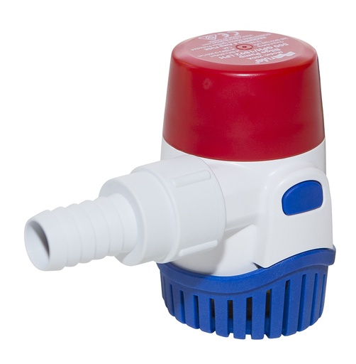 [RUL/25DA-24] Bilge Pump, Submersible 500GpH 24V Round Port:3/4"