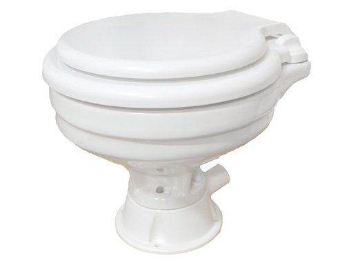 [CHI/TLZ0802] Toilet, Lavac Popular with Handle Pump Thru-Deck