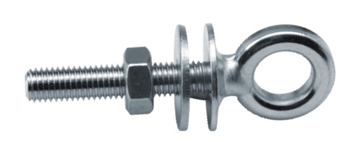 [BLU/370880] Eye Bolt, Thread:M8 Length:80 Overall Length:110 EyeØ:15mm