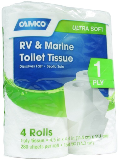 [CMC/40276] Toilet Paper, Single Ply 280 Sheets Per Roll