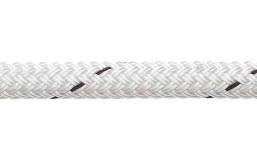 [MRL/KB2031F] DoubleBraid Rope, Polyester 12mm White per Foot