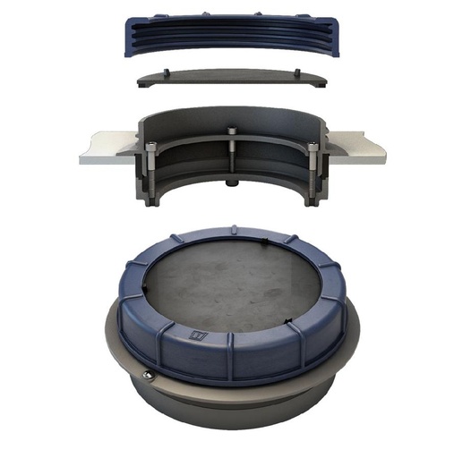 [VET/ILT120] Inspection Lid, 120mm