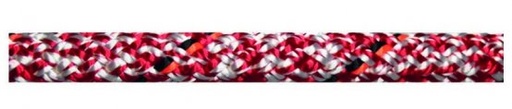 [MRL/DF0009F] Dyneema Rope, D2 Club 08mm White Red per Foot