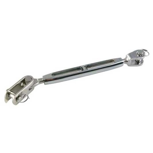 [BLU/330008A] Turnbuckle, Thread:5/16" Left Hand Toggle&Fork PinØ08mm