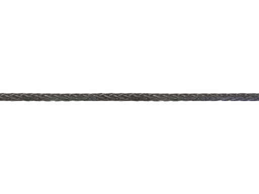 [MRL/TY4137F] Dyneema Rope, Excel D12 Strand 4mm Black per Foot