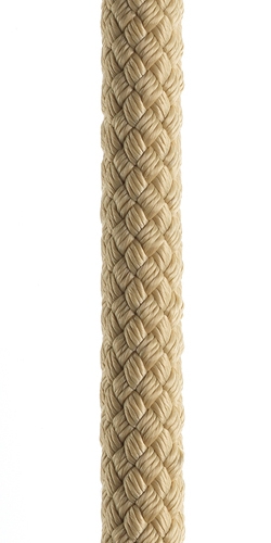 [MRL/KG0576F] M/Braid Rope, Polyester 12mm Natural per Foot