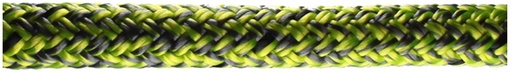 [MRL/DR5069F] Dyneema Rope, D2 Racing 78 10mm Lime/Grey per Foot