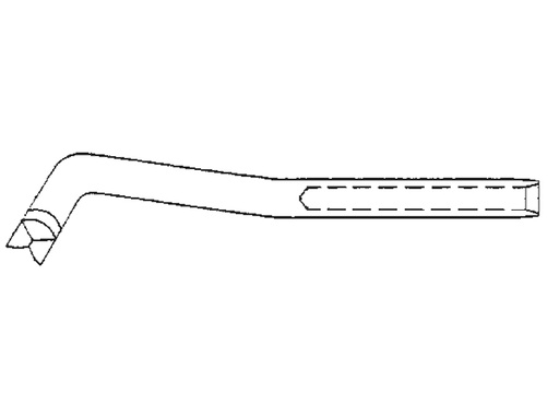 [BLU/610004] T-Terminal, Swage Wire:04mm