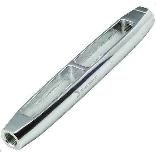 [BLU/011311A] Turnbuckle Body, Chrome Plated Brass 7/16"