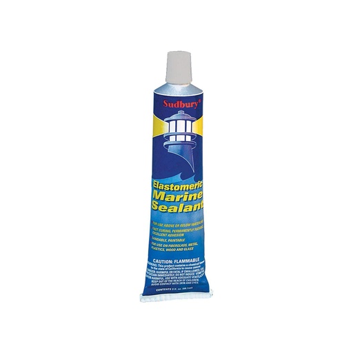 [SUD/322] Sealant, Elastomeric Marine Black 3oz/Tube