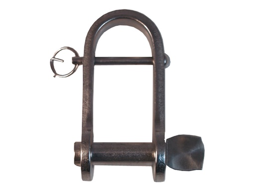 [BLU/180308] Shackle, Pressed Long Key PinØ:08 Width 20 Length:38mm