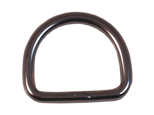 [BM/RINGDS03X25] D-Ring, Stainless Steel RodØ:03 for Webbing Size 25mm