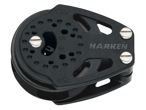 [HAR/2672] Cheek Block, Ratchet Carbo 75mm MaxLine:12mm