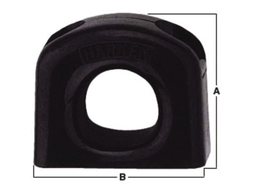 [HAR/237] Fairlead, Bullseye Ø:16mm with out Insert