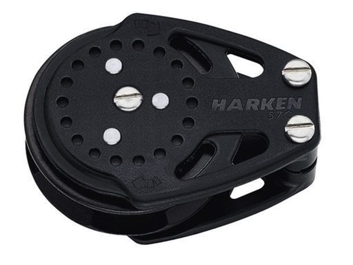 [HAR/2633] Cheek Block, Ratchamatic Carbo 57mm MaxLine: 10mm