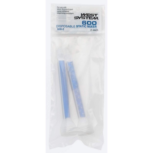 [WES/600-2] Static Mixers, 2 Pack