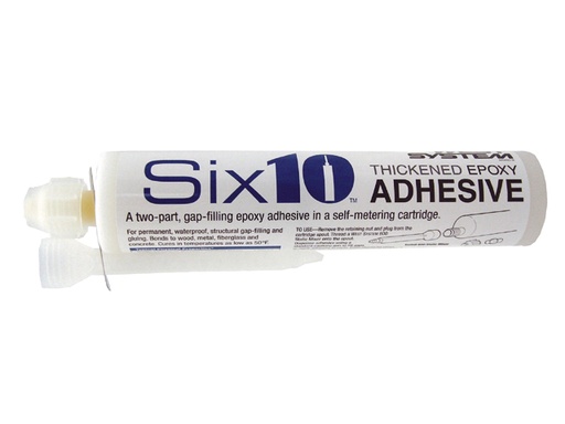 [WES/610] Epoxy Adhesive, Six10 with Static Mixer 190ml/Tube