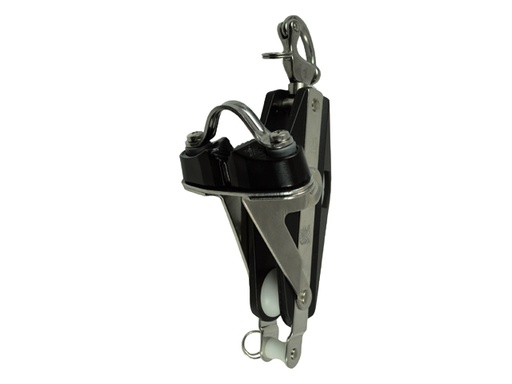 [HYE/09513] Block, Fiddle with Snapshackle Beck Cleat for Rope:13mm