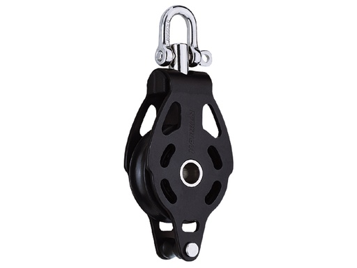 [HYE/11014] Block, Single with Becket for Rope:14mm Offshore