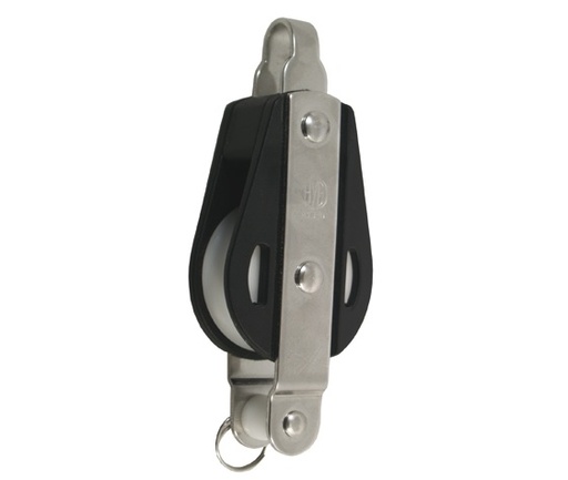 [HYE/01012] Block, Single with Becket for Rope:12mm