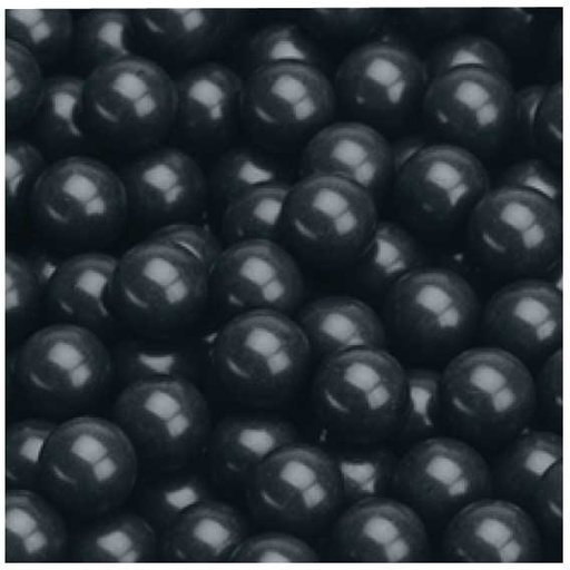 [HAR/MP-121_100] Ball, 3/16" Delrin Black Pack 100