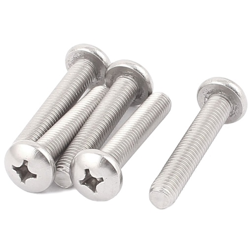 [FAA/SSMD10FX12] Machine Screw, Stainless Steel #10-32 x 1/2 D-Head Phillip Fine