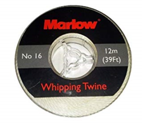 [MRL/TAE006] Whipping Twine, Waxed Extra Large #16 1.5mm White Spool/12m