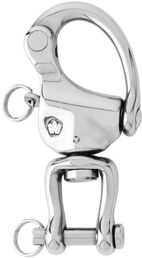 [WIC/2476] Snap Shackle, Swivel-Fork with Clevis Pin 90mm